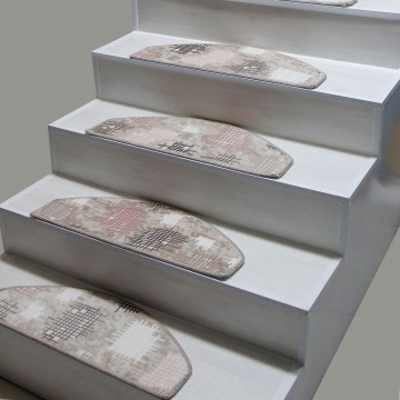 Baskılı Desenli Demonte Basamak Paspası